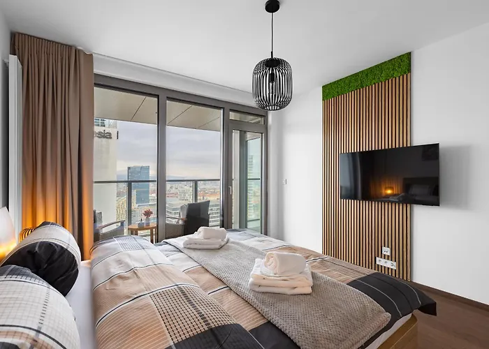 Eurovea Tower - Luke Danube 24 Apartament Bratislava