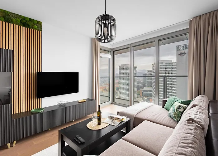 Eurovea Tower - Luke Danube 24 Apartament Bratislava