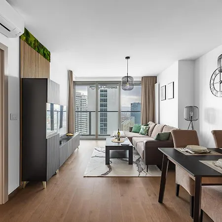 Eurovea Tower - Luke Danube 24 Apartamento Bratislava